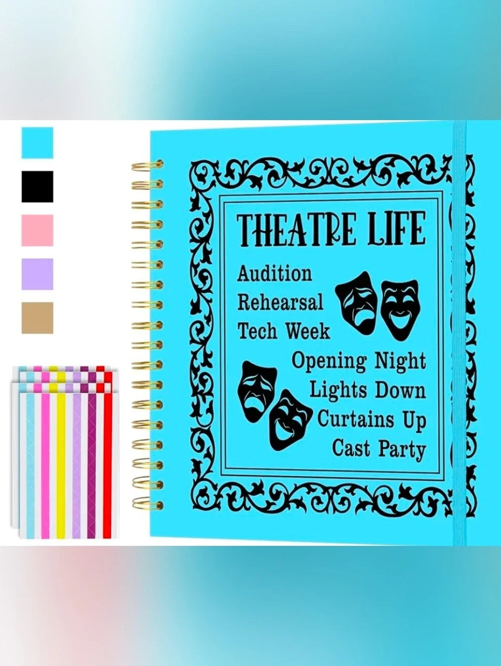 Theatre Life Spiral Scrapbook / Photo Album